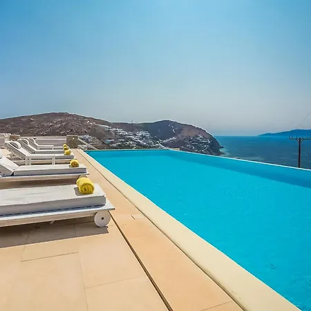 Mediterranean With Splendid View Mikonos ヴィラ Klouvas