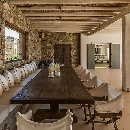 Mediterranean With Splendid View Mikonos Villa Klouvas